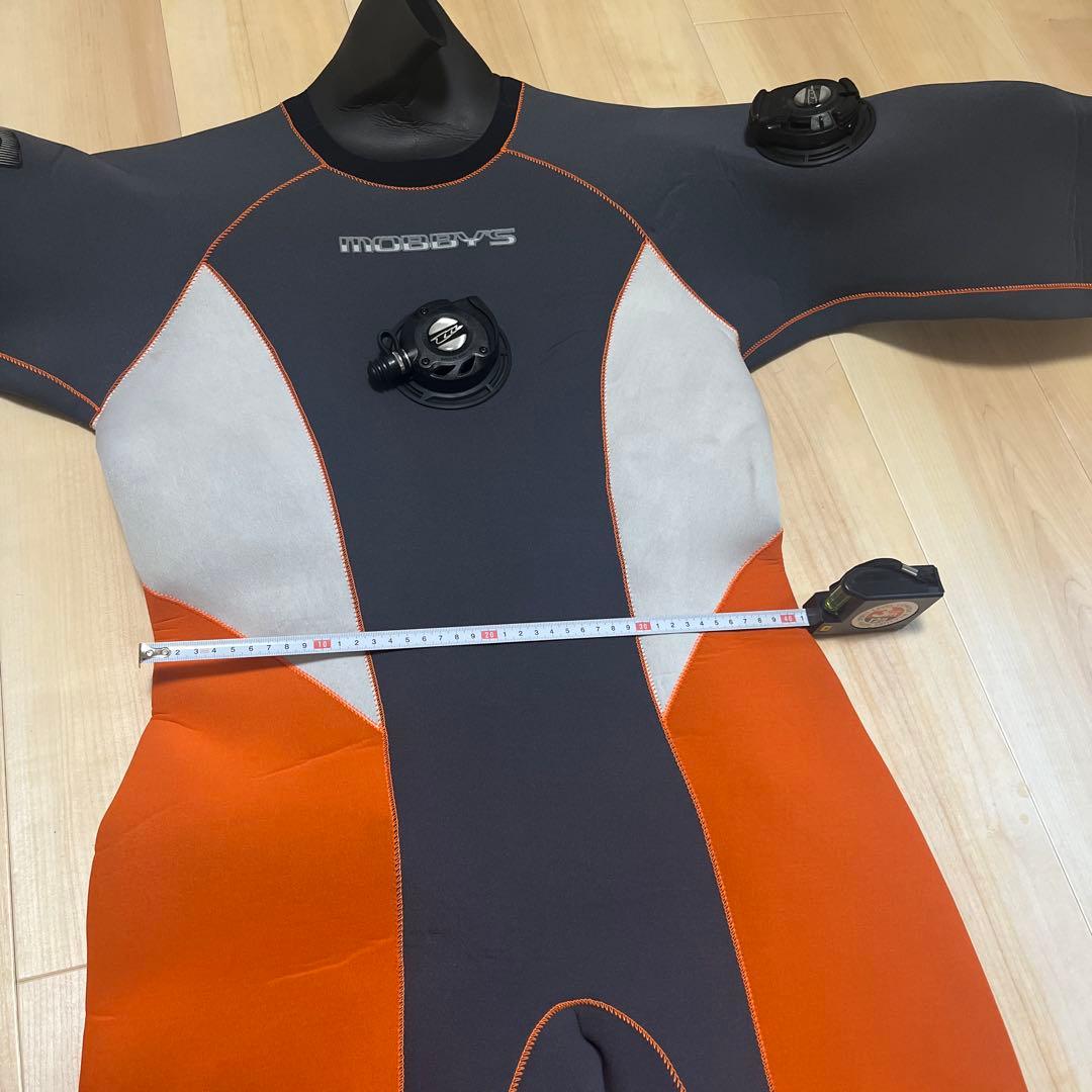 MOBBYSドライスーツ グレー・オレンジ