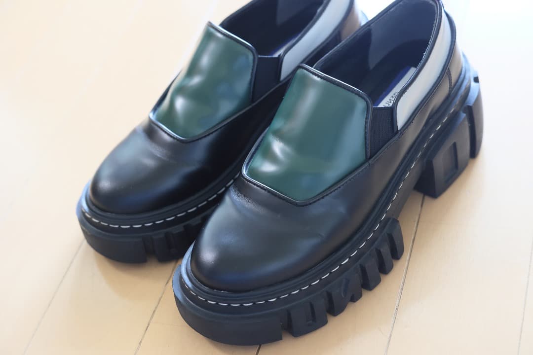 UN3D. アンスリードソールローファー　現行販売品　SOLE LOAFER