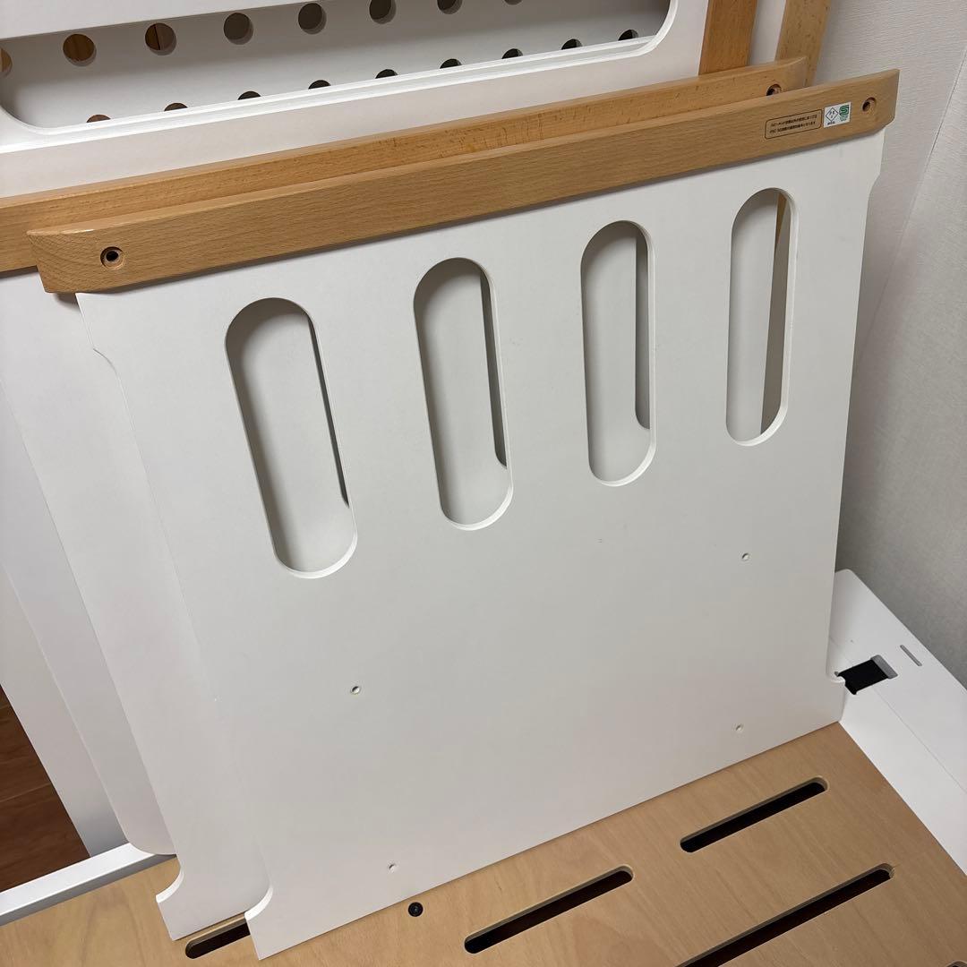 HOPPL bebed 10年使えるベビーベッド 延長ボード付