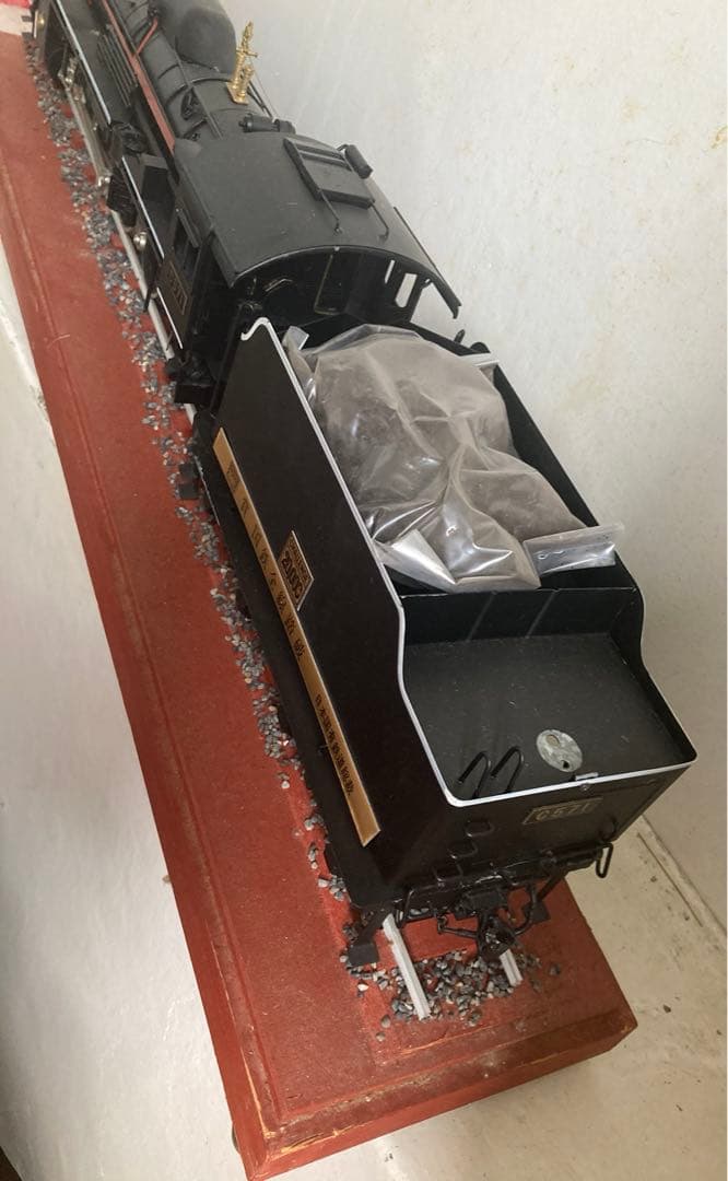 SLやまぐち号C571 CHALLENGE 20000キロ蒸気機関車模型