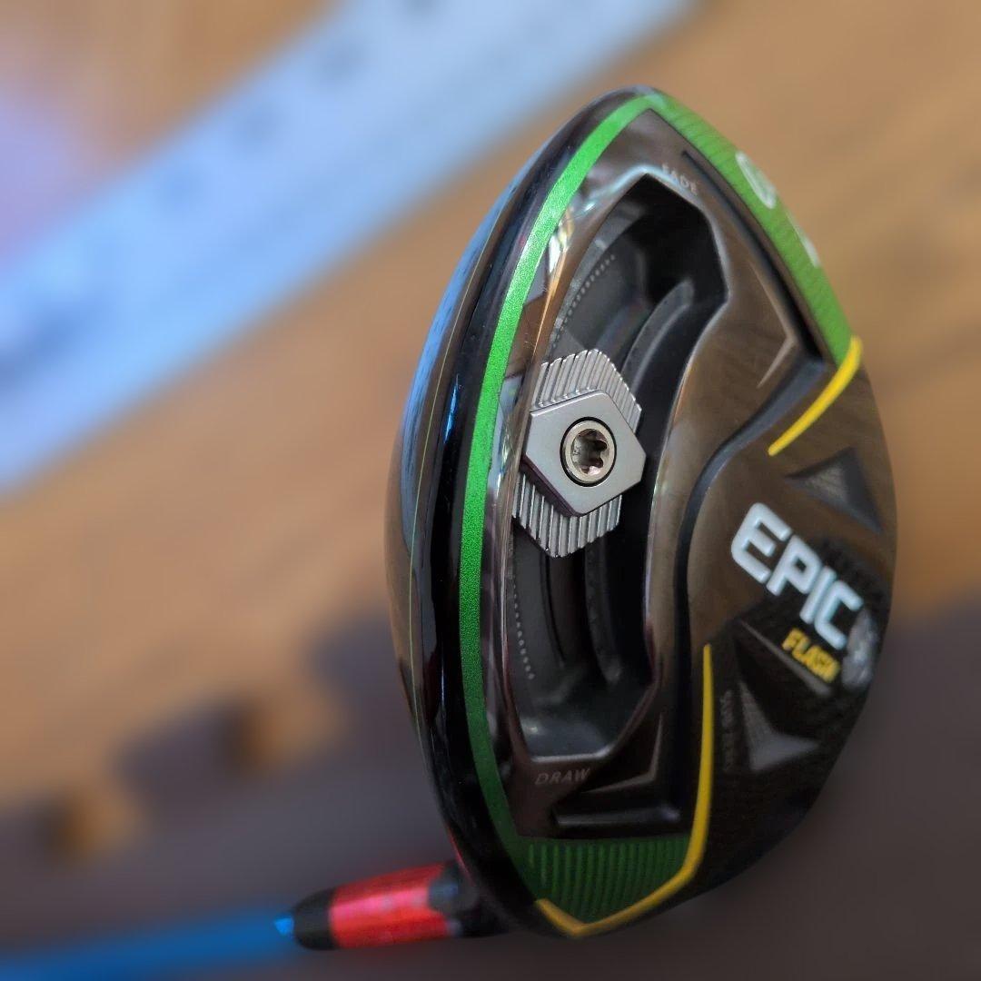 Callaway EPIC Flash 美品 TOUR-AD、GT-6S装着品。