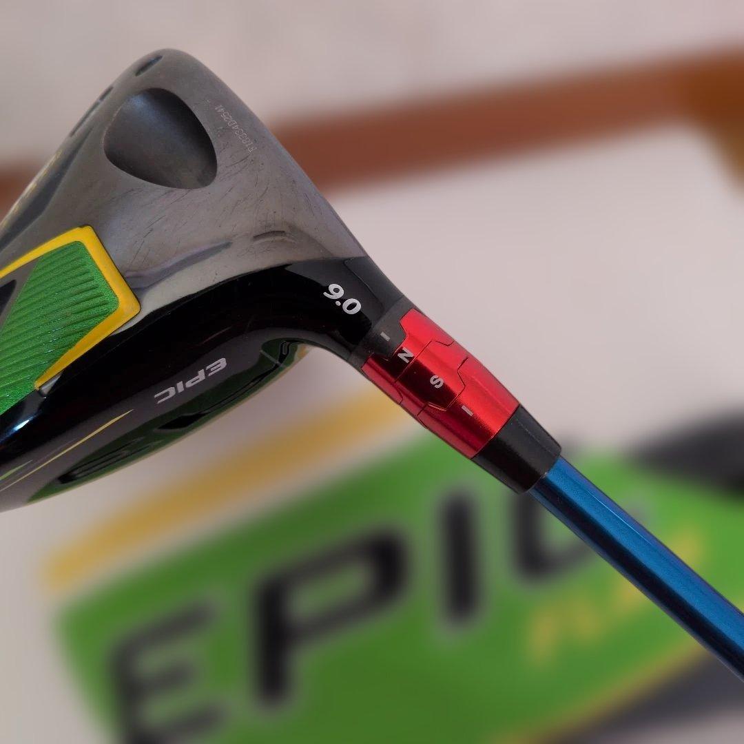 Callaway EPIC Flash 美品 TOUR-AD、GT-6S装着品。