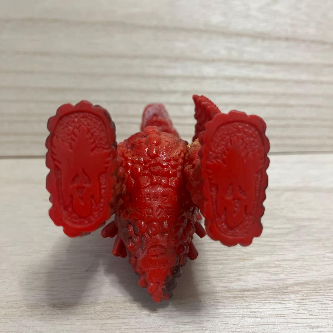 ベロクロン　ソフビ　ポピー　レトロ　キングザウルスシリーズ　足製