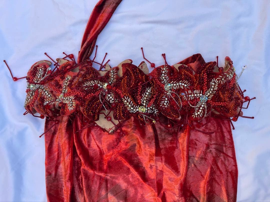 ブラジルベリーダンス セットアップ 赤紫