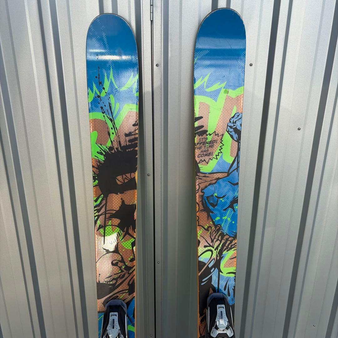 LINE BLEND 173cm スキー板 ビンディング付き　収納袋付き