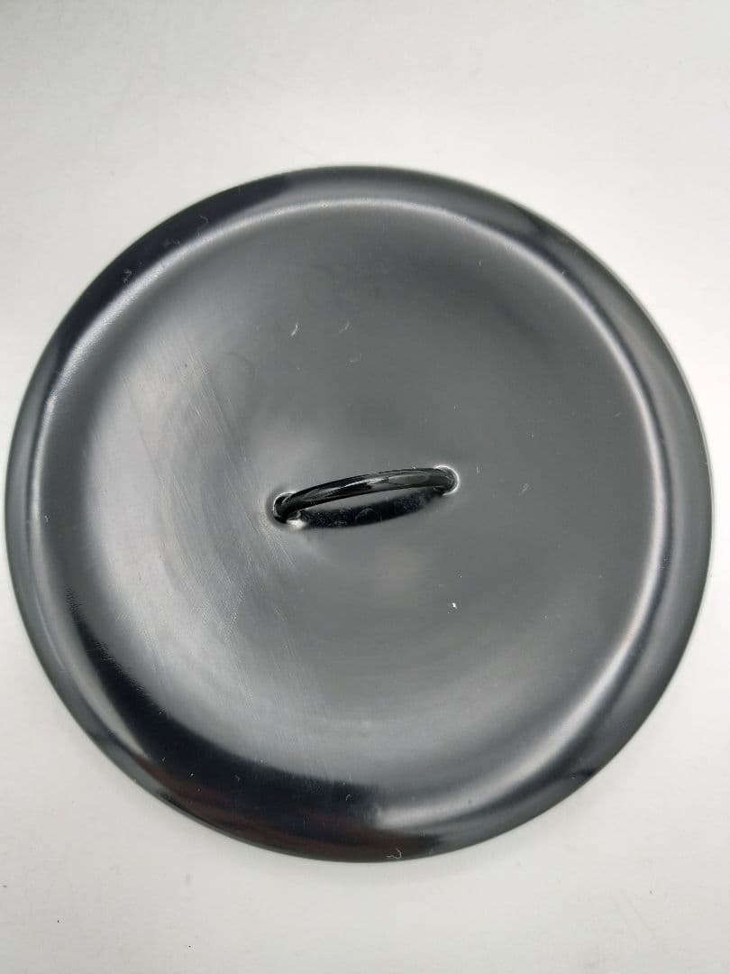 c680 水指 孔雀釉 塗蓋付　龍野焼 2代松山雅英 木箱 茶道具 古物