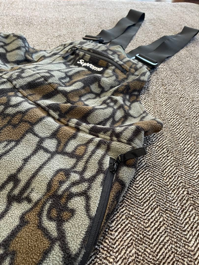 supreme polartec overall シュプリーム L 迷彩
