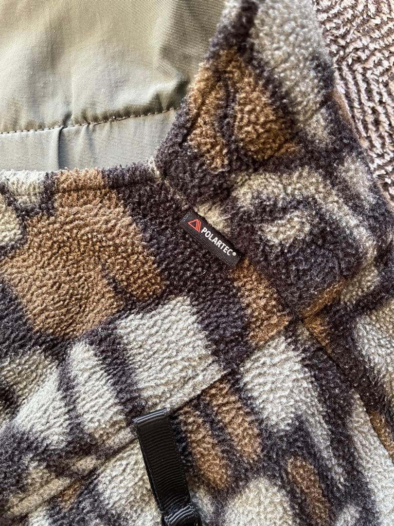 supreme polartec overall シュプリーム L 迷彩