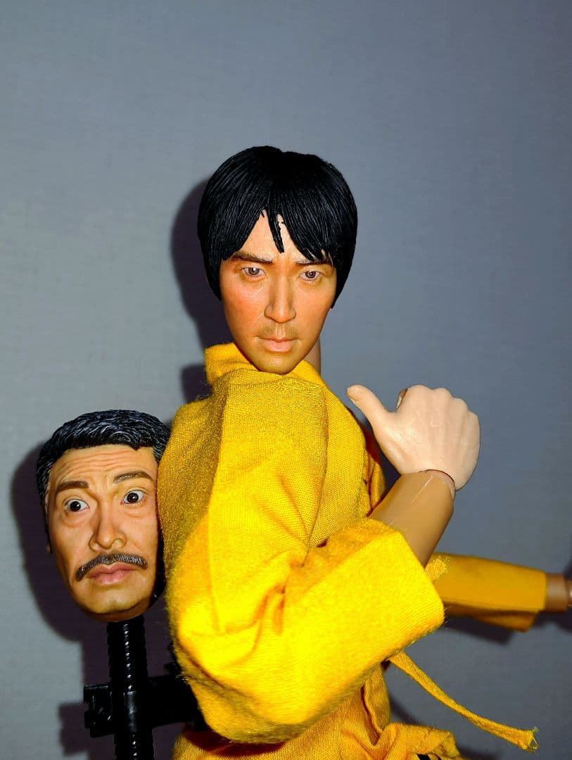 映画.少林サッカー.1/6[阿星(チャウ•シンチー)＆監督ヘッド付]