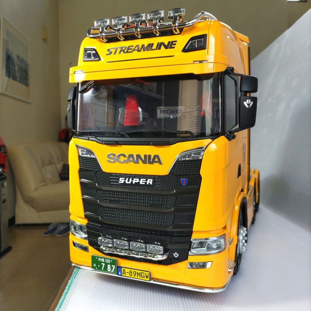 タミヤ トレ―ラ― 1/14 スカニア 7 7 0 S 6 × 4