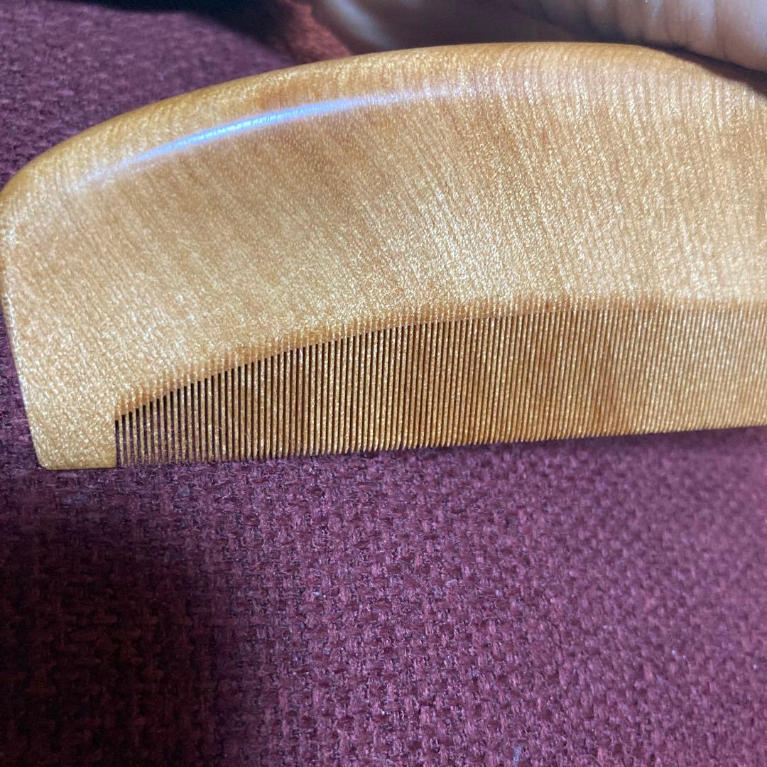 【お六櫛】とき櫛　4寸　超細歯 『極』 みねばり