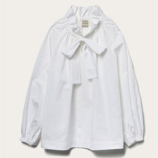 ユナイテッドアローズ UNITED ARROWS フリル リボンブラウス