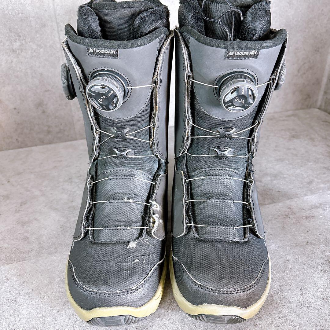 メンズスノーボードブーツK2ケーツー　バウンダリー　ダブルボア　26センチ