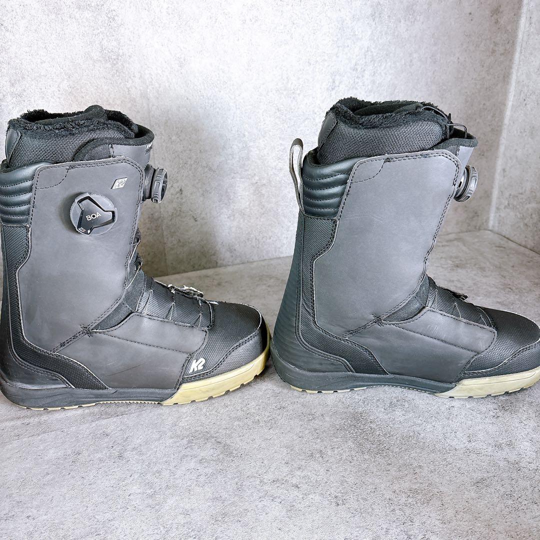 メンズスノーボードブーツK2ケーツー　バウンダリー　ダブルボア　26センチ