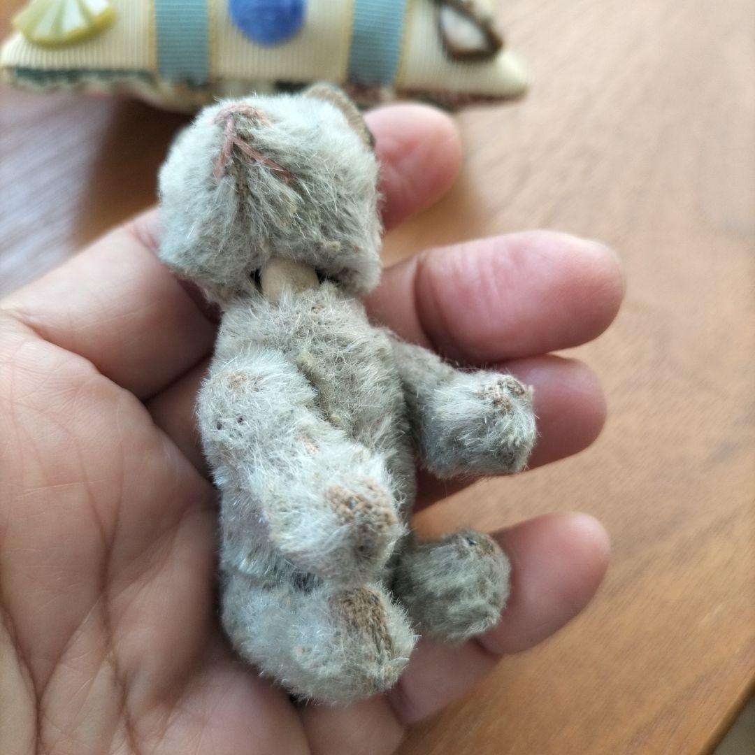 ドイツ　ビンテージ　schuco ノアズアーク　灰色猫 キャット