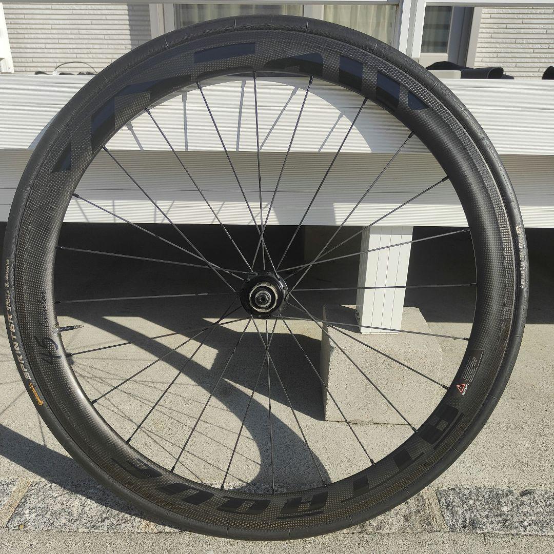 GUSTO ATTAQUE カーボンチューブラーホイール 45mm 前後　美品☆
