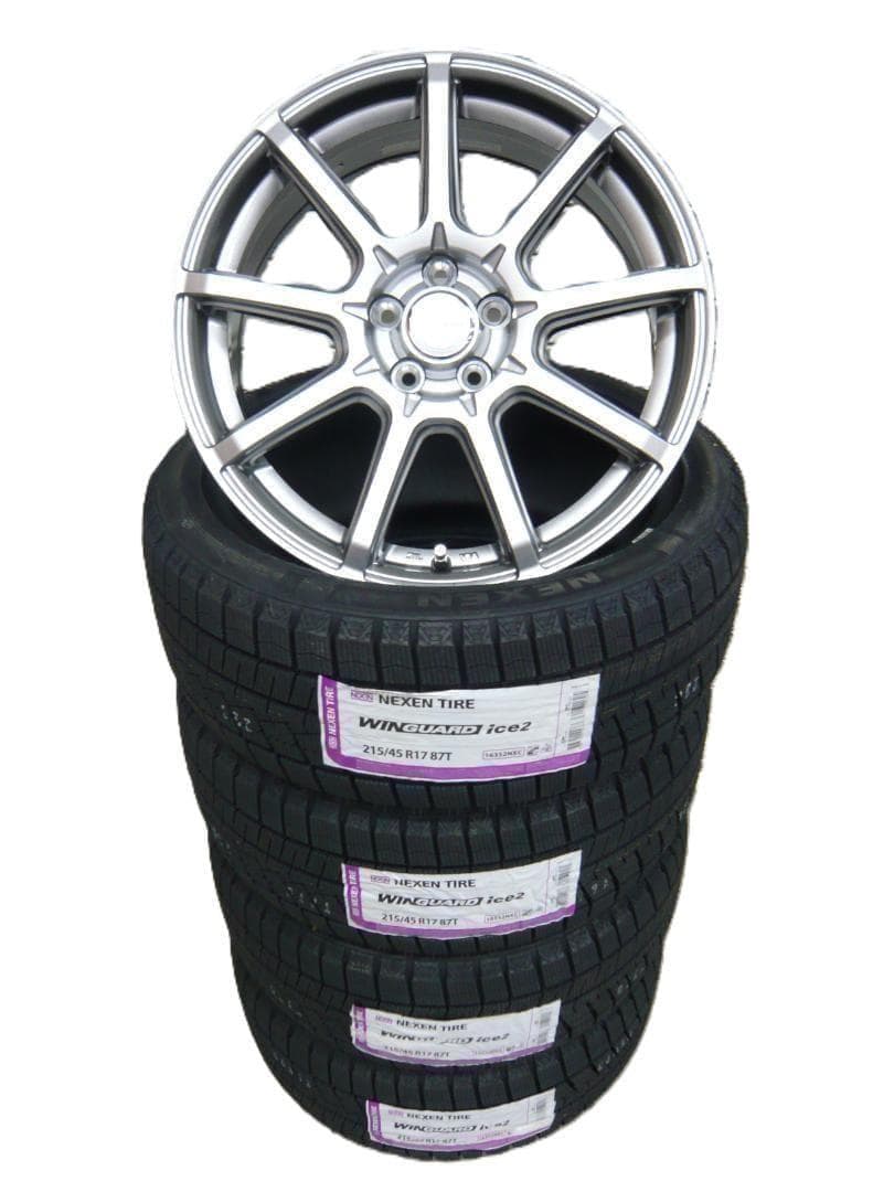 ヒーロー☆新品スタッドレス☆215/45R17☆FT86・BRZ・プリウス