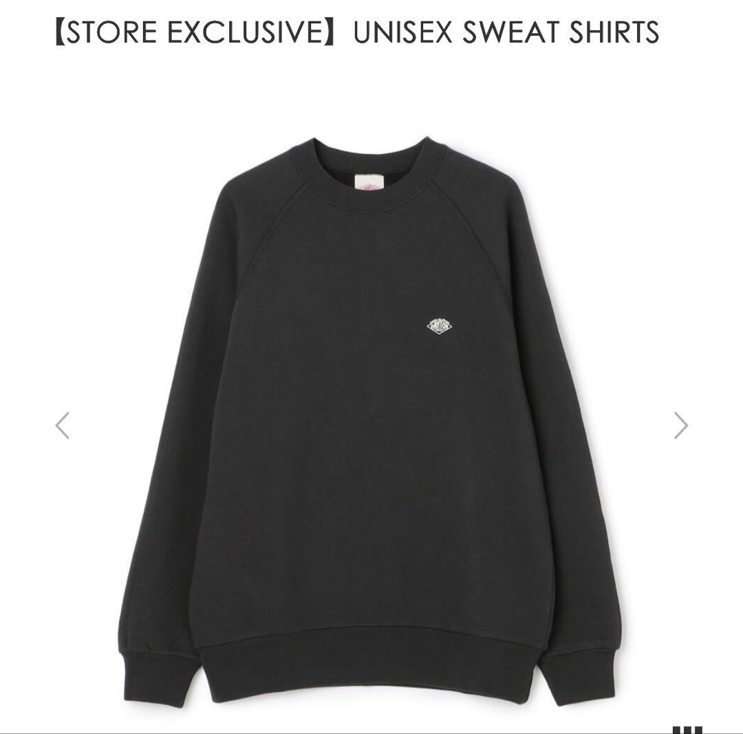 DANTON トレーナー スウェット　チャコール サイズ36