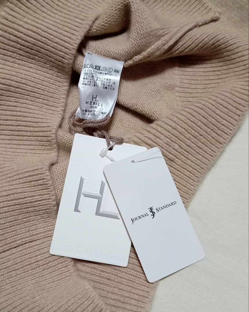 【新品 HERILL】ヘリル ゴールデンキャッシュ プルオーバー