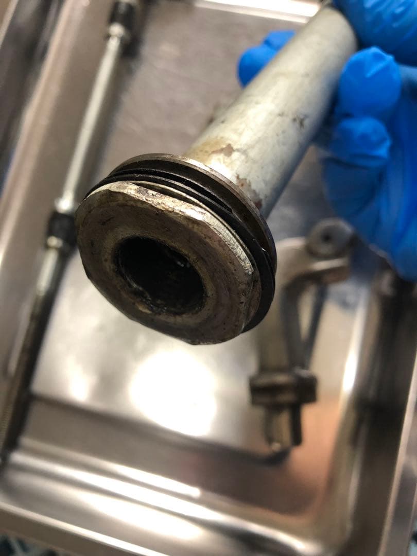 ダックス純正2型分離ステム　検索) DAX モンキー　ゴリラ　シャリー　早矢仕