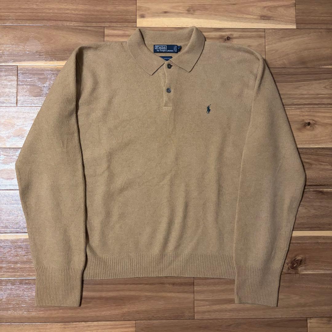 に*ん様 Polo by Ralph Lauren ポロニット ニットポロ ラム