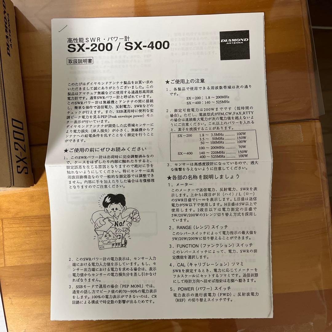 アクセサリー SX-200 SWR & POWER METER