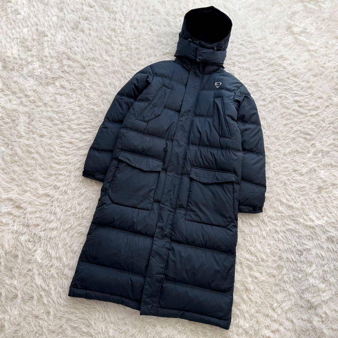 2WAY⭐︎NIKE ナイキ ダウンロングコート 刺繍ロゴ ウォッシャブル XL②