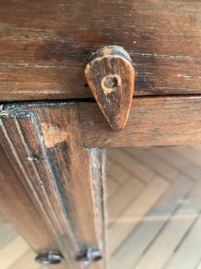 ビンテージ　古家具　リメイク　ショーケース　アイアン脚