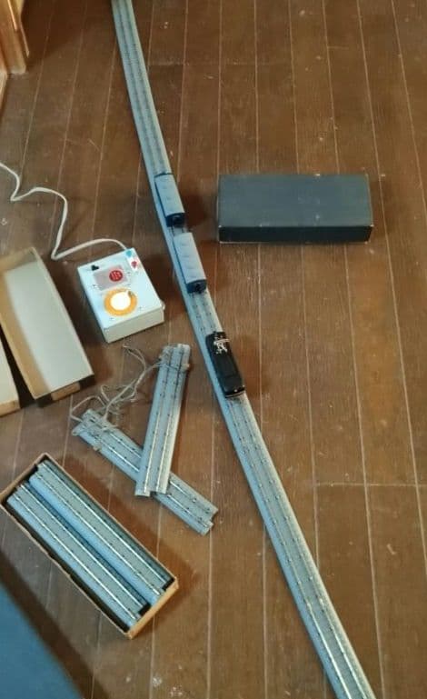 鉄道模型　レトロ　希少　長距離特急型列車　16番レール　パワーパック　鉄道