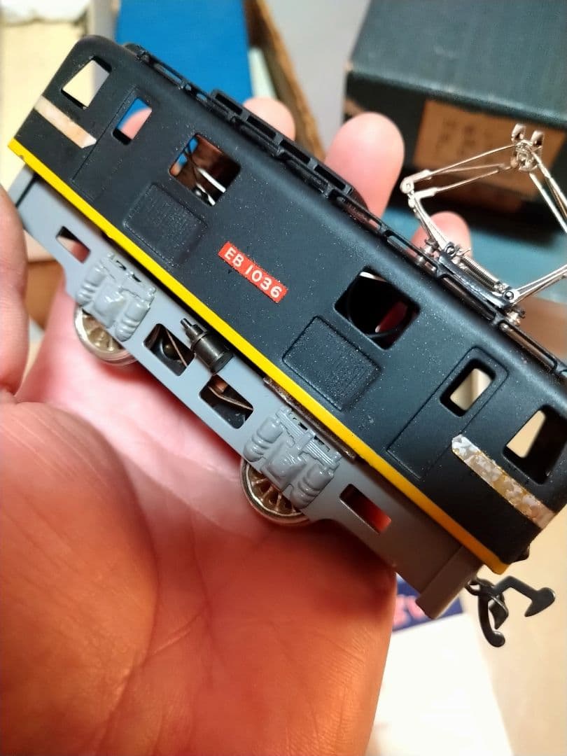 鉄道模型　レトロ　希少　長距離特急型列車　16番レール　パワーパック　鉄道