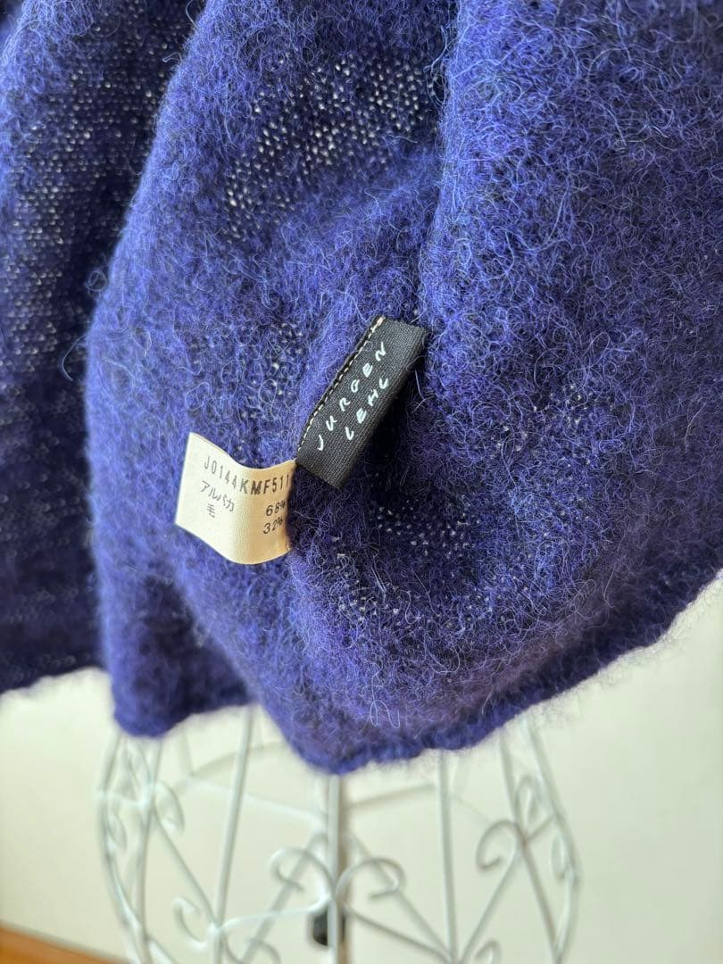 ヨーガンレール JURGEN LEHLウールスヌード　ふわふわ起毛