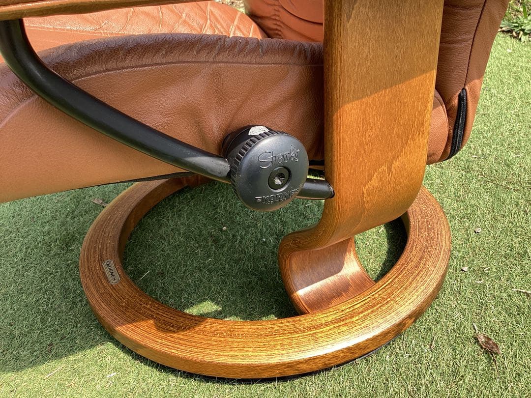 エコーネス　ストレスレス　リクライニング　パーソナル　アームチェア