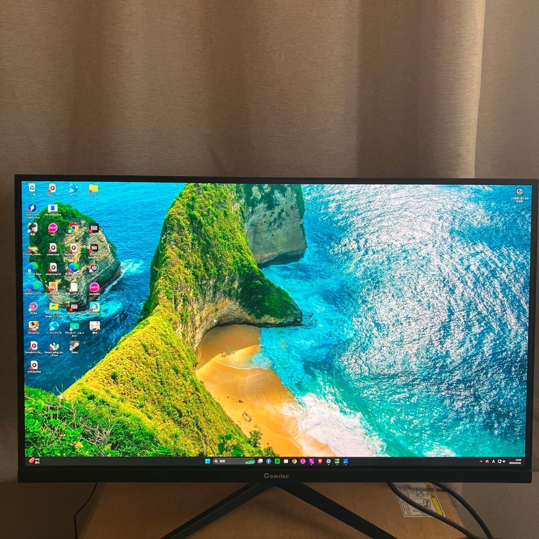 COMRIZE 27インチ ゲーミングモニター 2560x1440 200hz