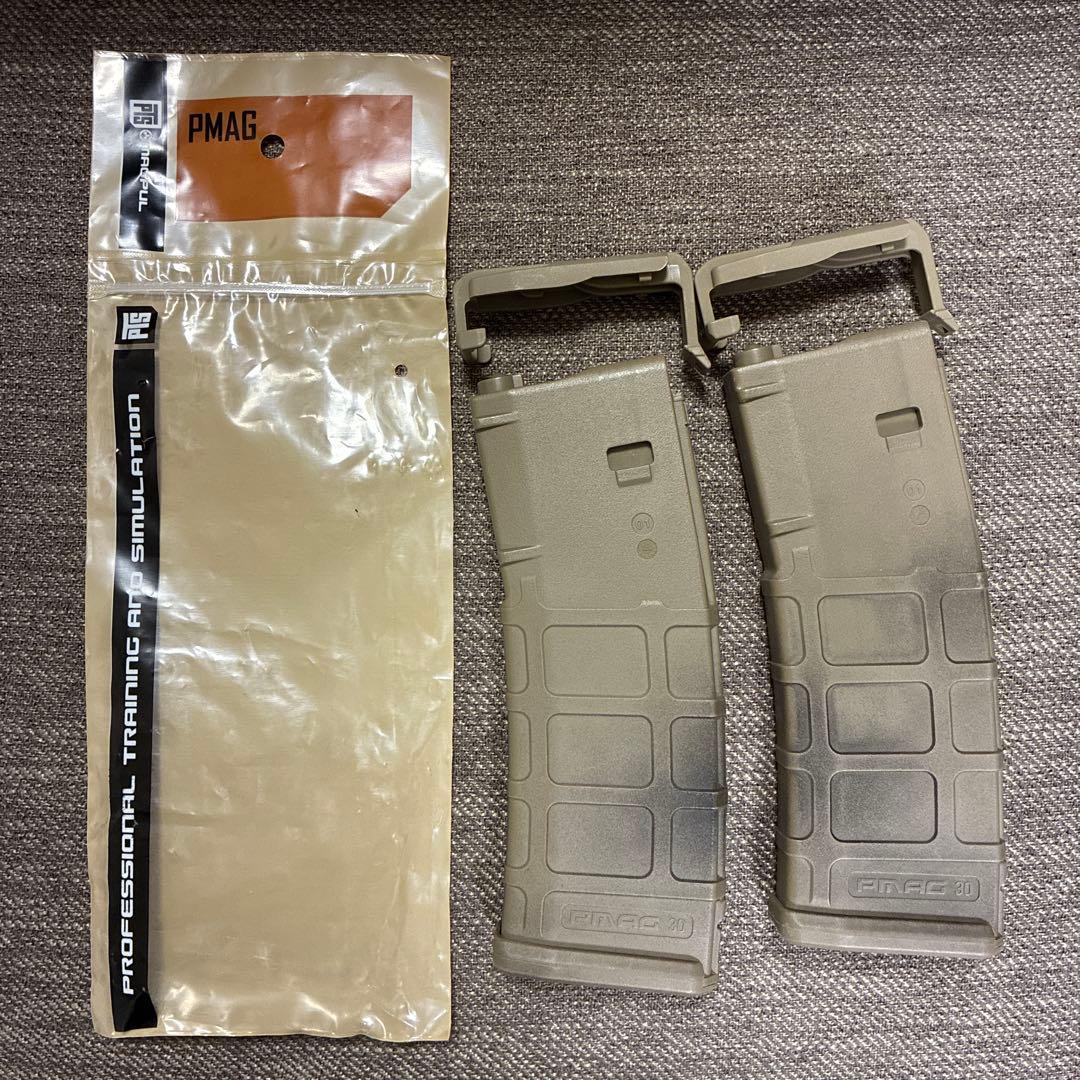マグプル magpul PTS 東京マルイ 次世代電動ガン用 PMAG×2本