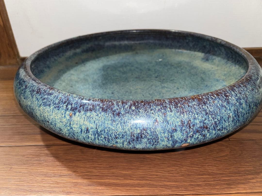 値下げしました　海鼠　水盤　鉢　中国　花器　宜興？　清？