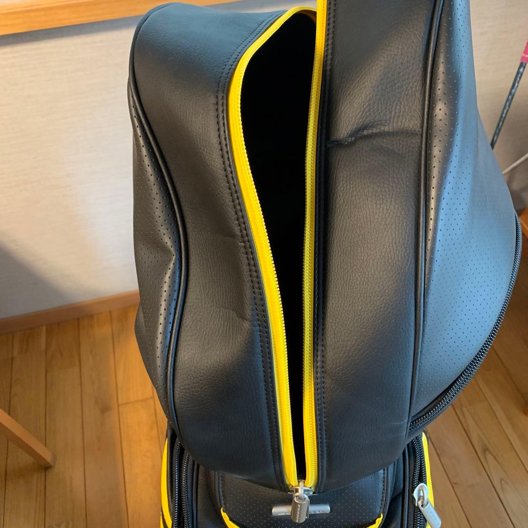 Roddio ロッディオ　ゴルフキャディバッグ 黒と黄色