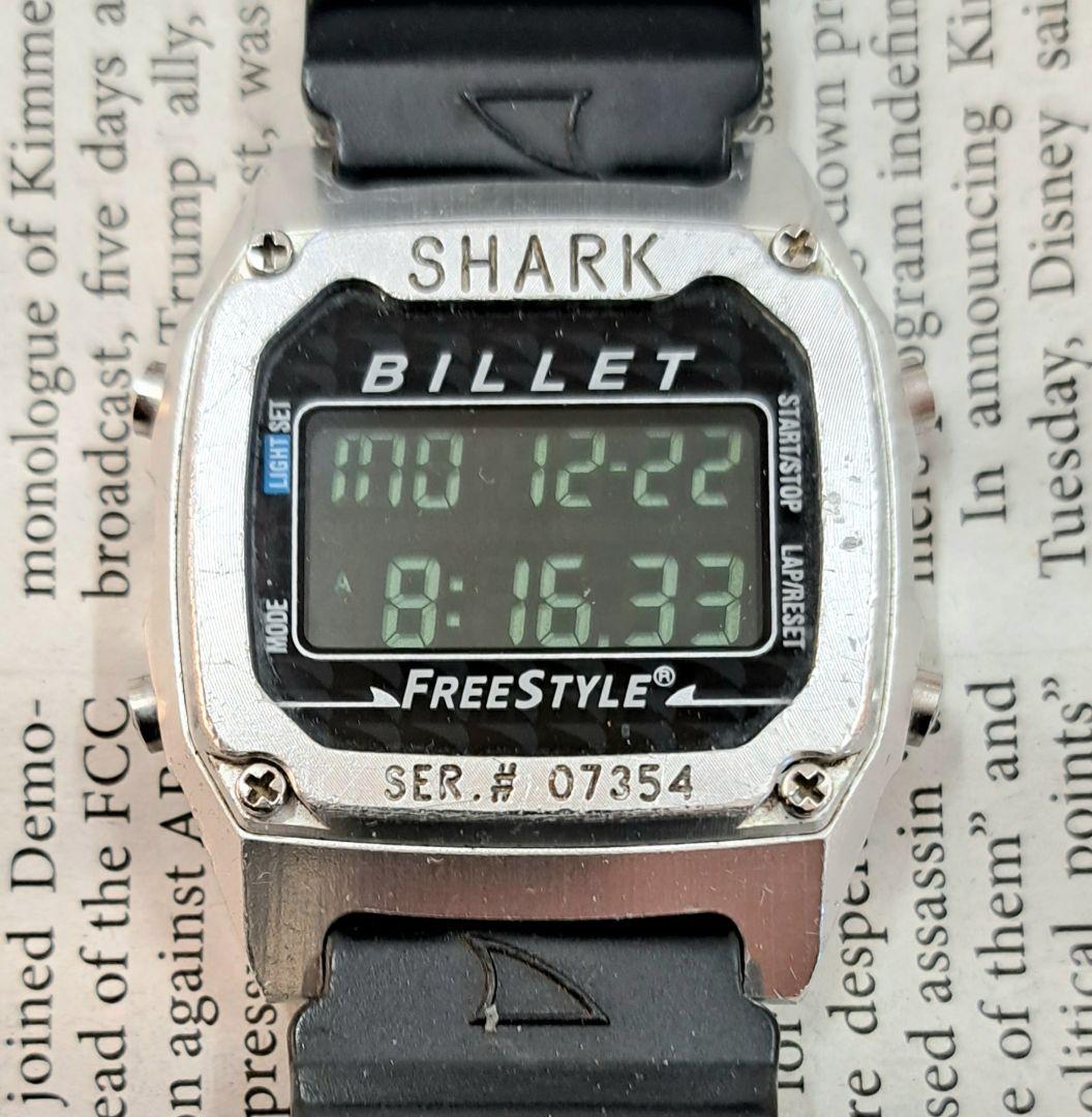 レア SHARK シャーク　BILLET ビレット　フリースタイル　腕時計
