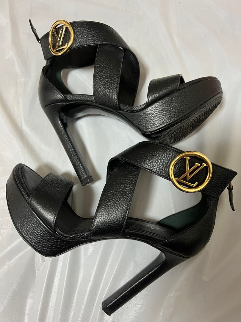 ルイヴィトン ホライズン・ヒール サンダル 靴