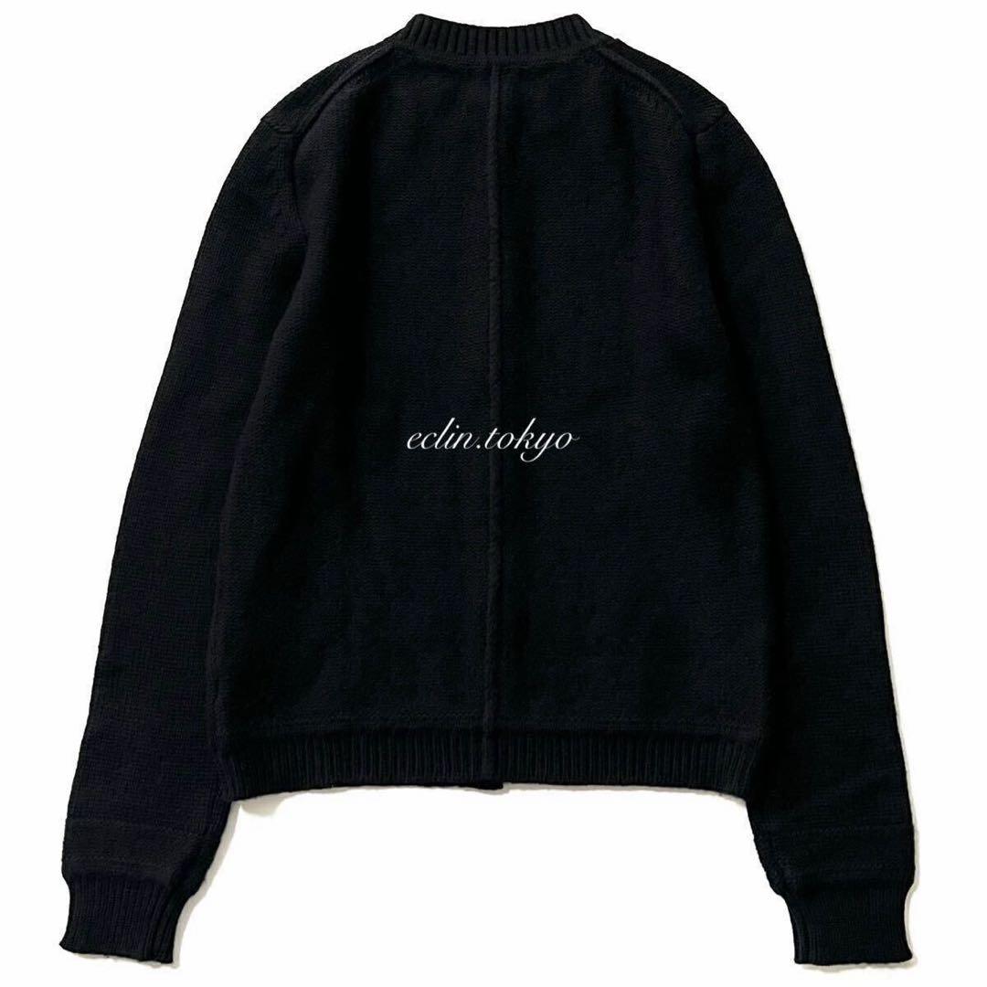 HERMES 【カシミヤ100%】 特大セリエ ニット カーディガン　E4846