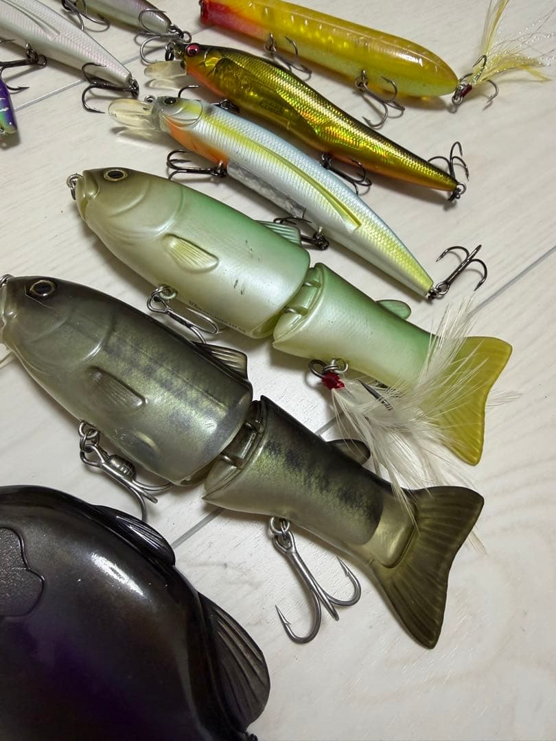 バスフィッシング　プラグ　EVOKE4.0他