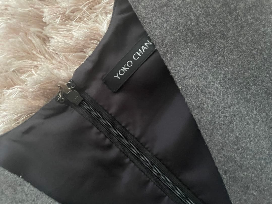 YOKO CHAN ノースリーブワンピース 38◆グレー