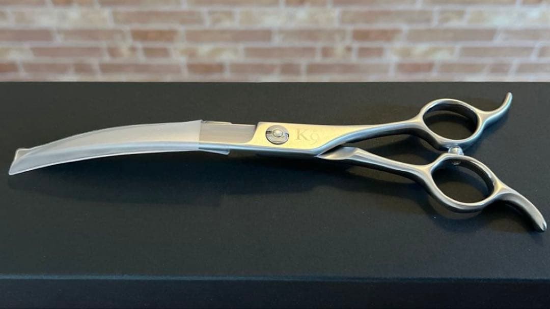 飛燕　カーブシザー　k9 シザー　7インチ　トリミングシザー