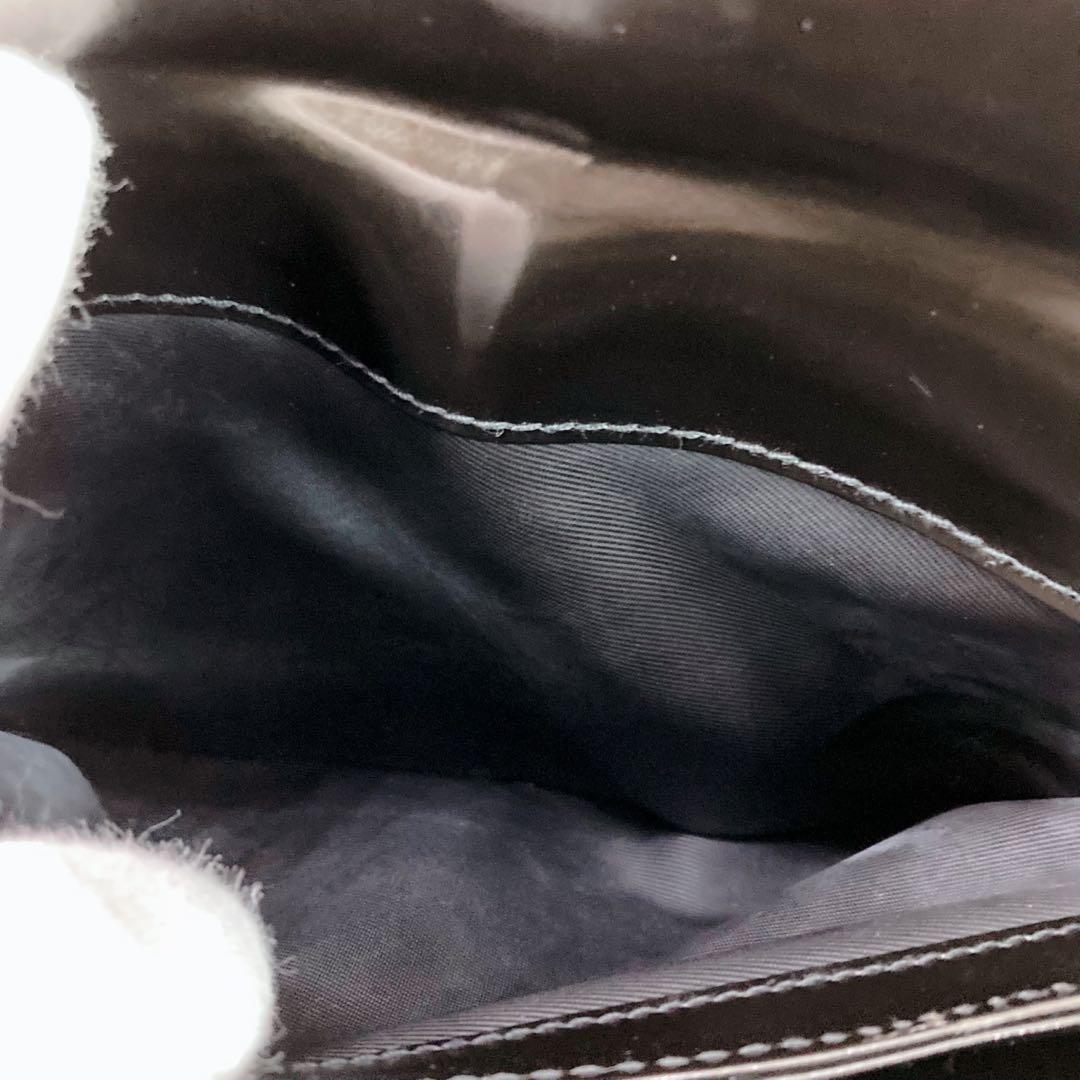 【美品】GIVENCHY ジバンシィ パテントレザー ハンドバッグ