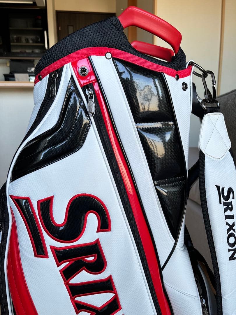 良品SRIXON スリクソン　カート型キャディバッグ　9.5型　GGC-S166