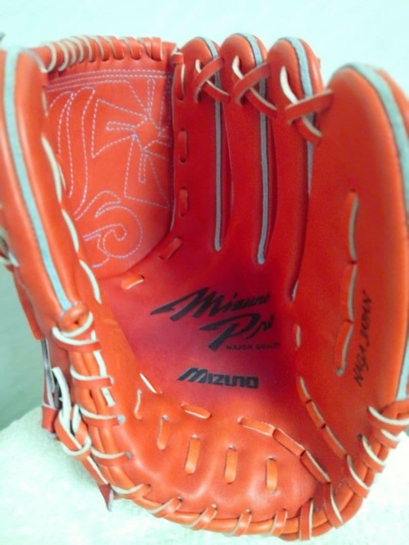 ミズノプロ 硬式グローブ投手用希少モデル 波賀JAPAN BBSショップ限定