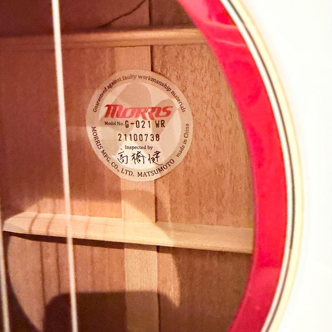 MORRIS G-021 ギター Reunion Blues RBC03 ケース