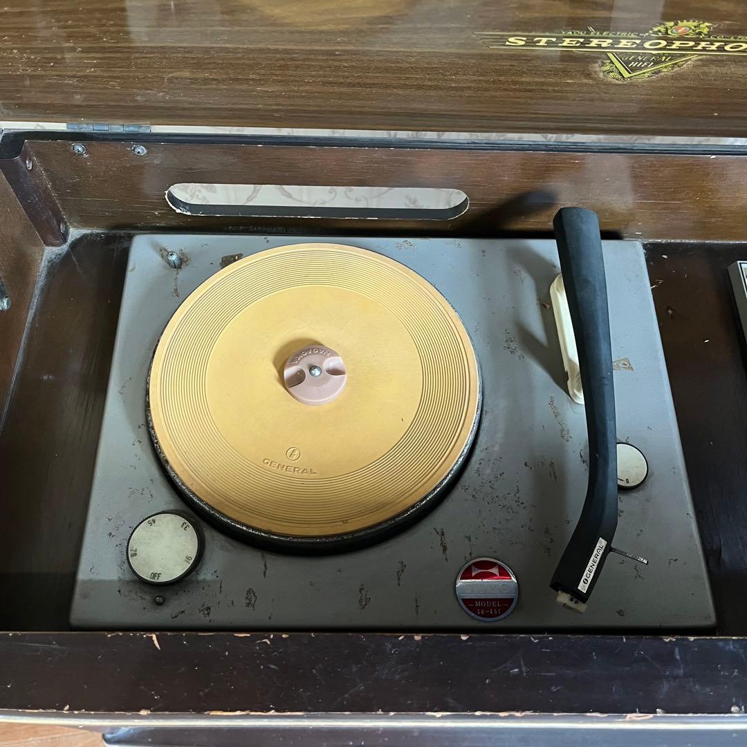【アンティーク】ゼネラル HiFi ステレオ再生装置 KHB-606S 古道具