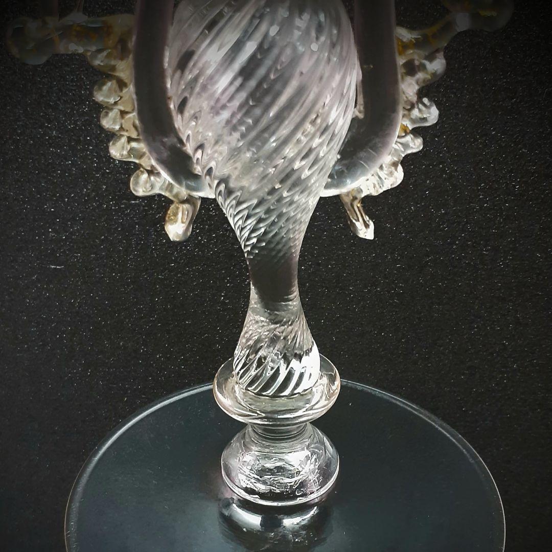 MURANO La Fenice ムラノ ラ フェニーチェ 双耳 ドラゴングラス