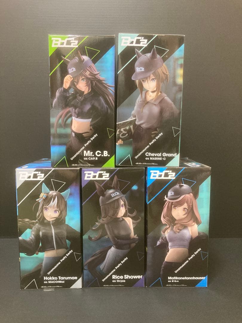 ウマ娘 プリティーダービー　BoC'z フィギュア 5体セット まとめ売り