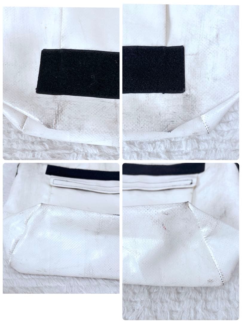 FREITAG F12 Dragnet オールオフホワイト メッセンジャーバッグ